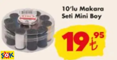 10'LU MAKARA SETİ MİNİ BOY